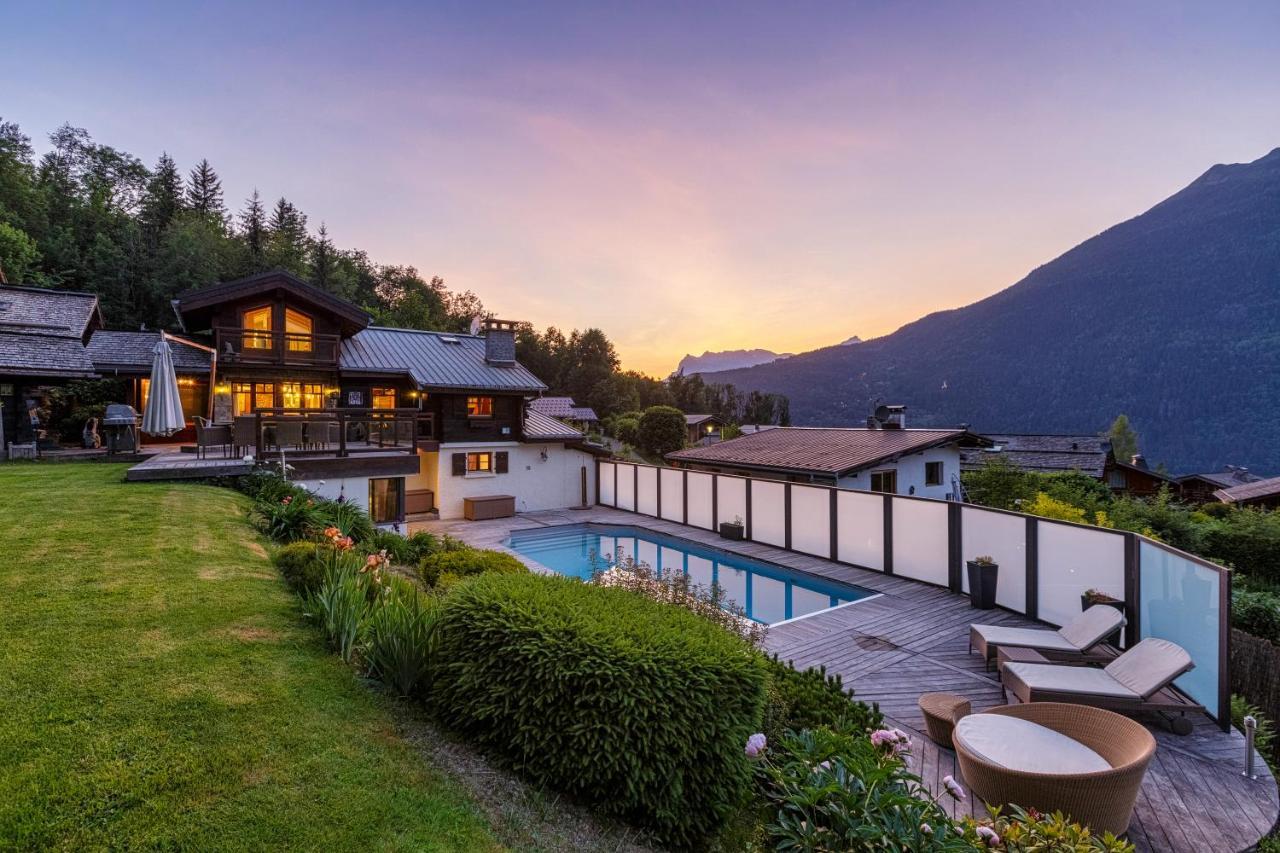 Chalet Galadhrim Chamonix Mont Blanc Valley Les Houches Zewnętrze zdjęcie